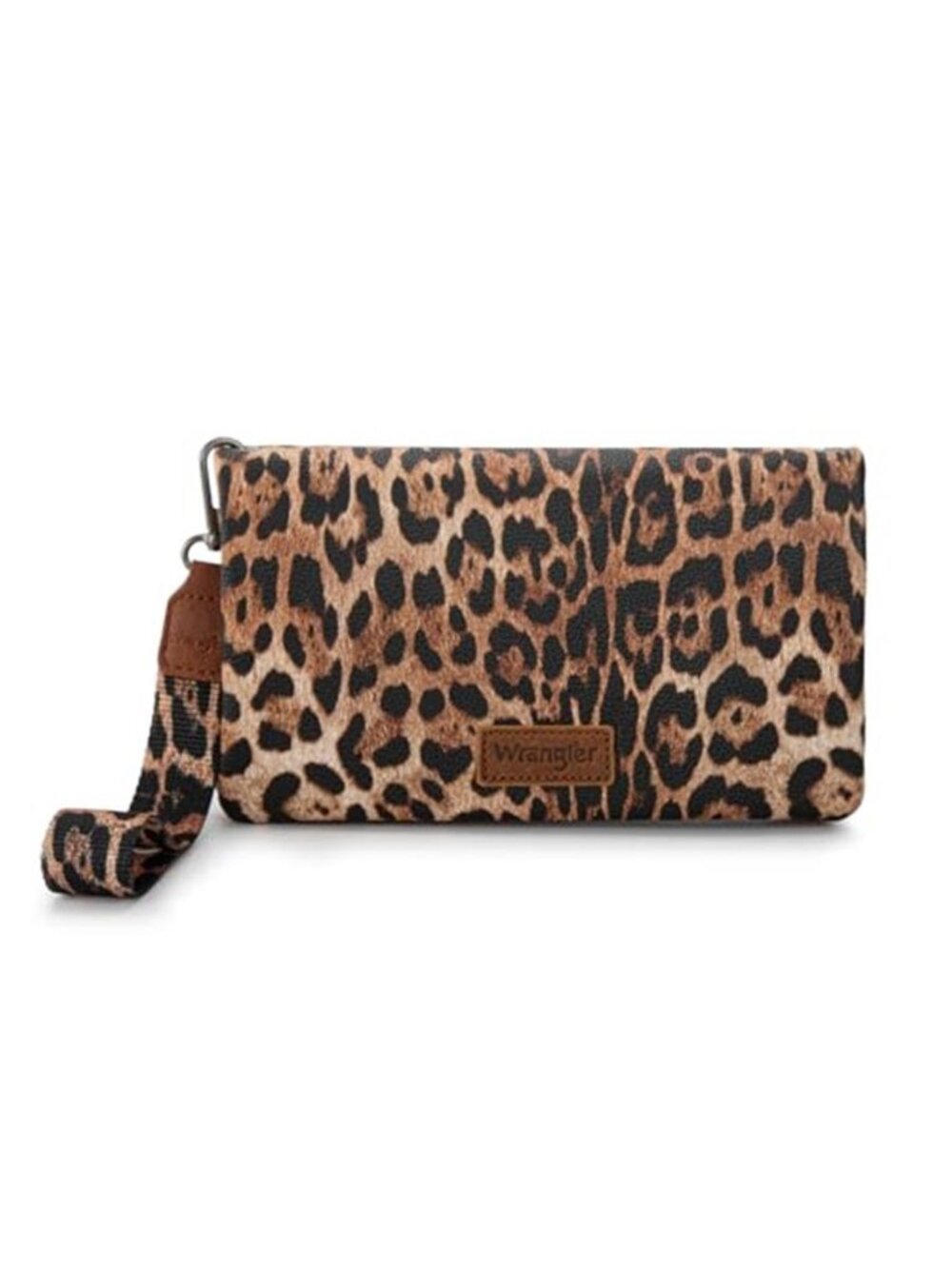 RFID Bifold Wallet Wristlet Strap Card Holder Magnetic Closure Cash Organizer